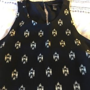 Forever 21 Black Dress Shirt